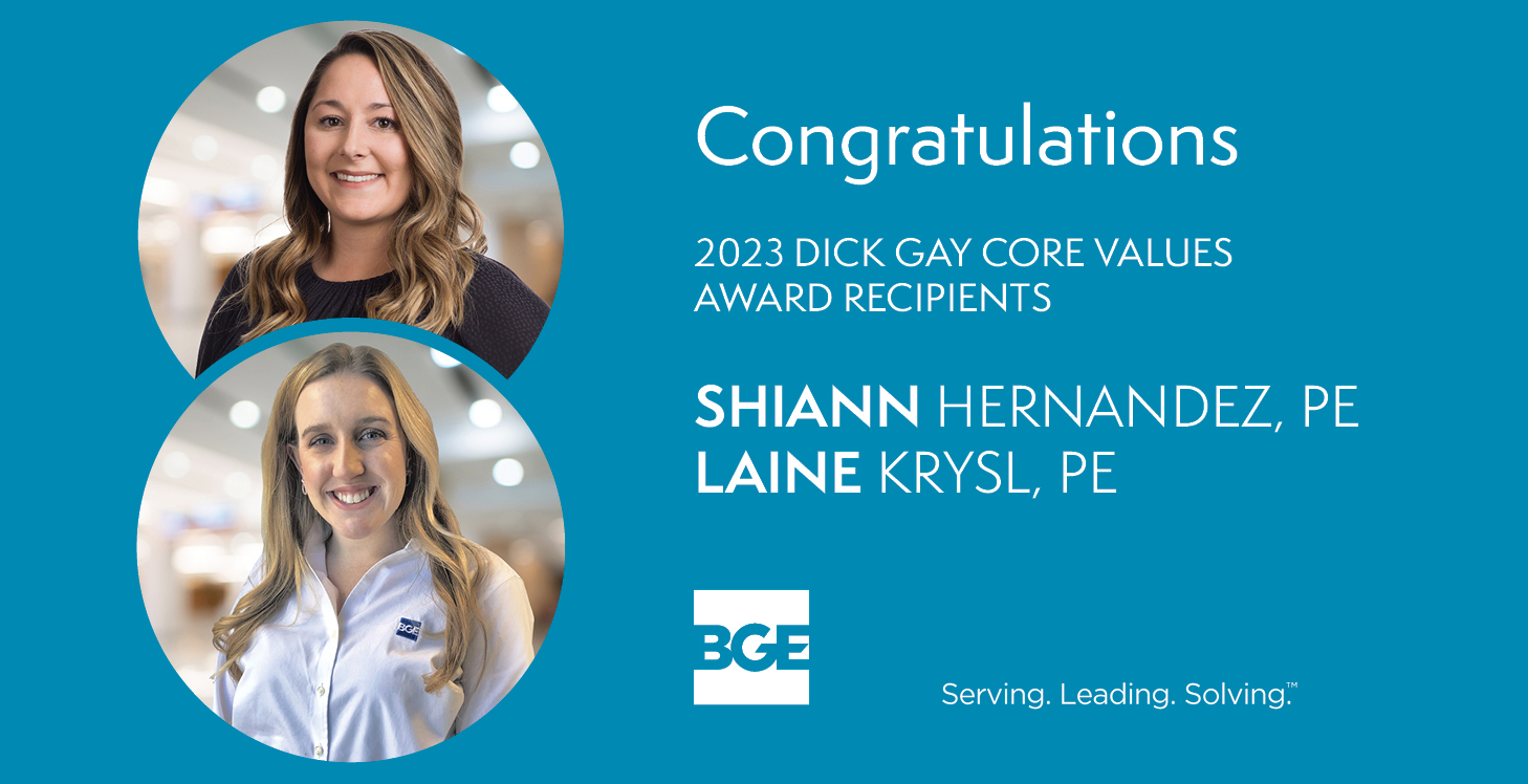 BGE Announces 2023 Dick Gay Core Values Award Recipients